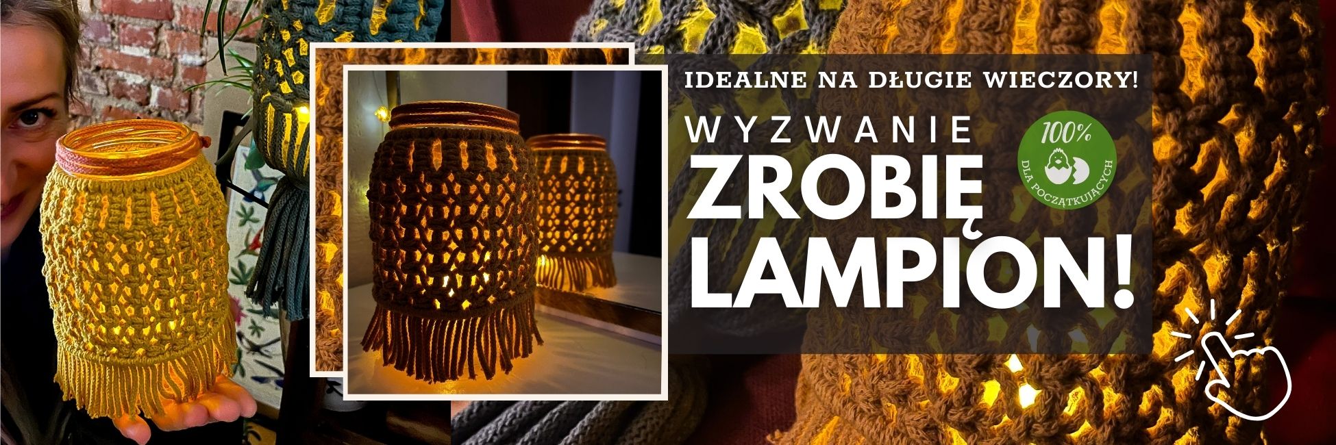 ZROBIĘ LAMPION! - makramowe wyzwanie