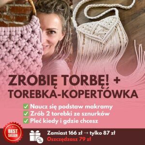 Wyzwanie ZROBIĘ TORBĘ + Torebka kopertówka
