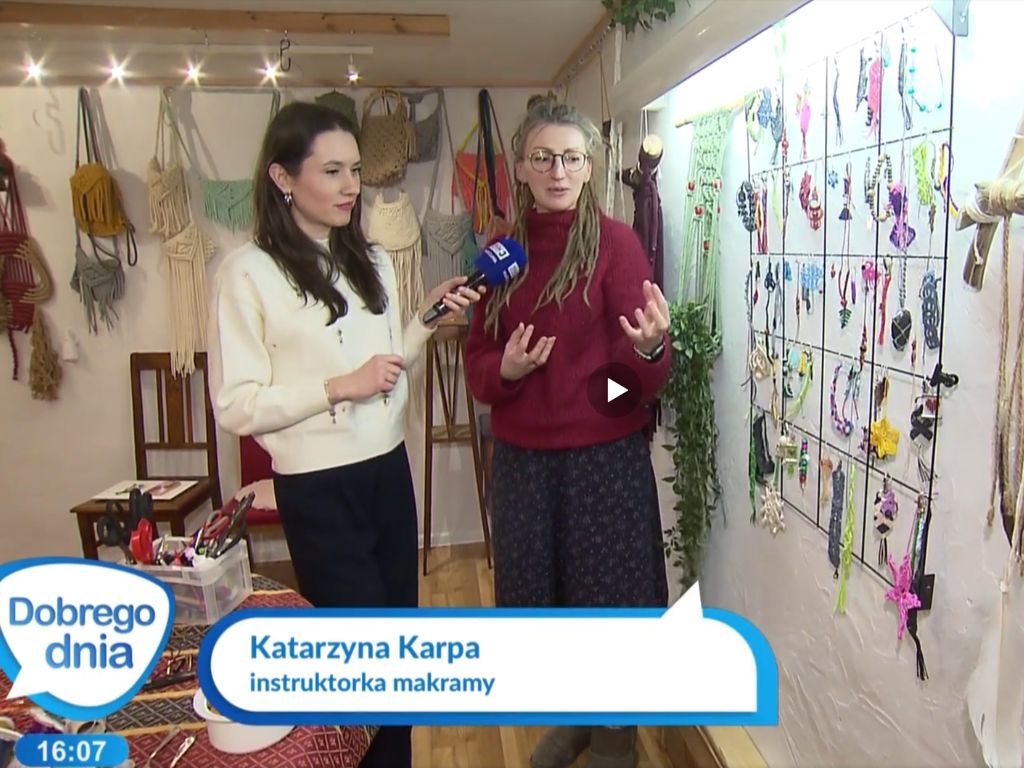 Katarzyna Karpa w TVP3 Warszawa
