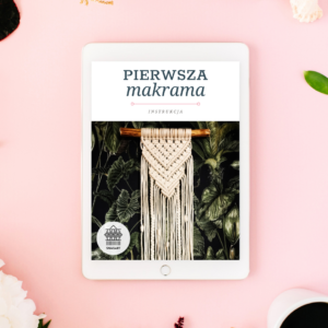 Pierwsza makrama. Prosty wzór na ścianę - instrukcja